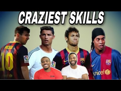 American brothers first time reacting to..Craziest Skills Ever ● C.Ronaldo ● Neymar●Messi●Ronaldinho