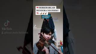 Download lagu Berkibarlah Bendera Negeriku - VIOLIN COVER/Cover Biola #violincover #violin  #HUTRIKE-76 #SHORTS mp3
