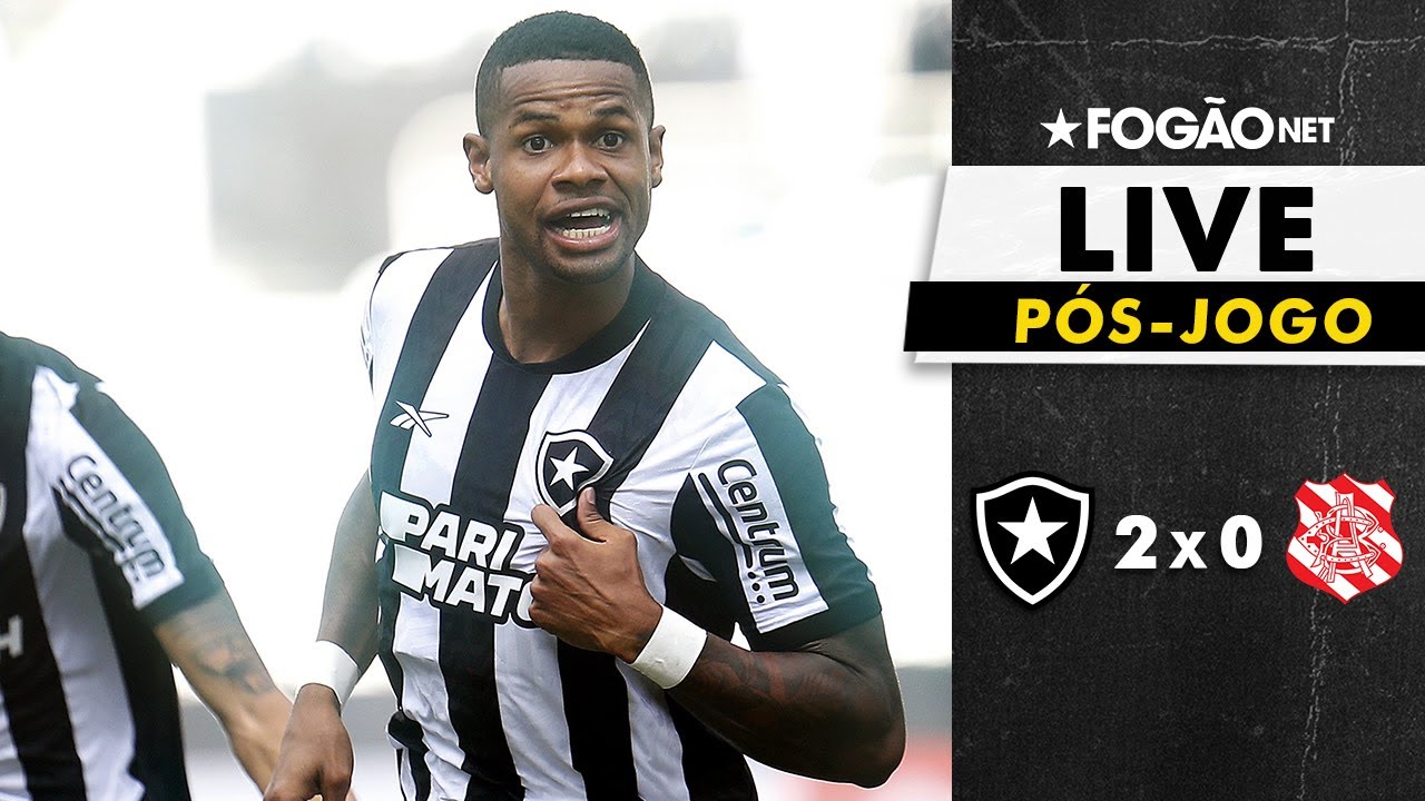 LIVE | Pós-jogo e repercussão da vitória do Botafogo sobre o Bangu pelo Cariocão-2024