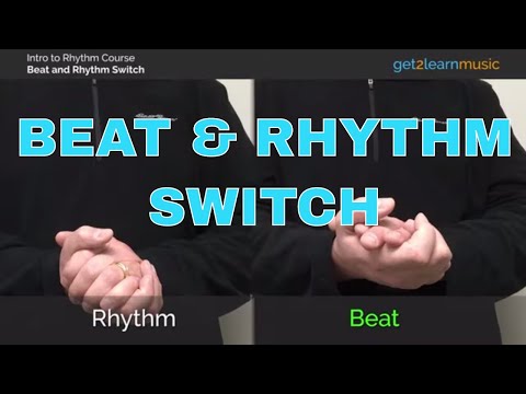 Introduction to Rhythm, Lesson 1 | Clip 5 - Beat and Rhythm Switch