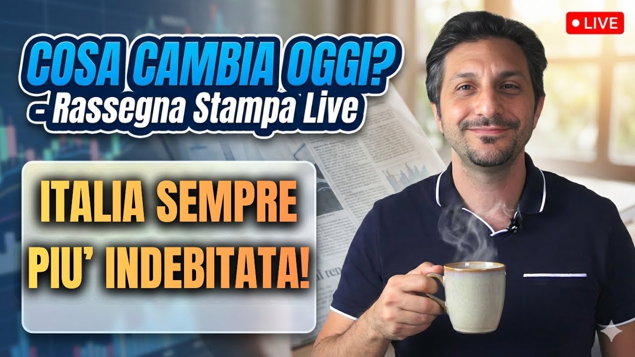 DEBITO fuori CONTROLLO sfiora i 3.140 MILIARDI