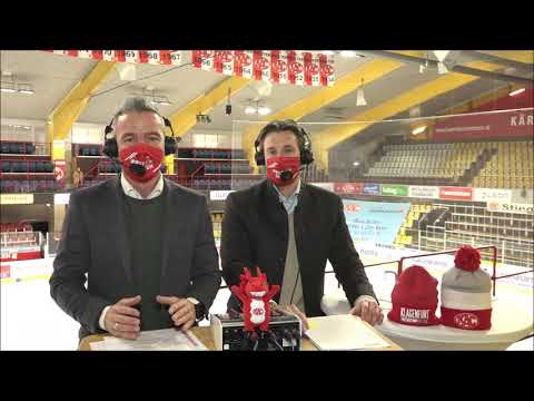 #Rotjacken-TV | Vorlauf EC-KAC - EC Salzburg (15.01.2021)