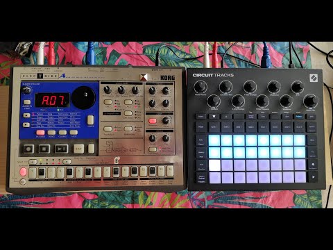 The OLD meet the NEW: Electribe EA-1 // Circuit tracks