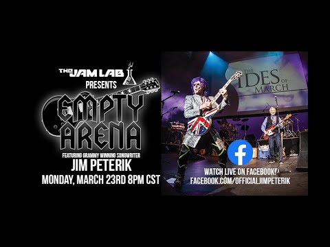 Jim Peterik "Empty Arena" Live from the Jam Lab -- Full Show