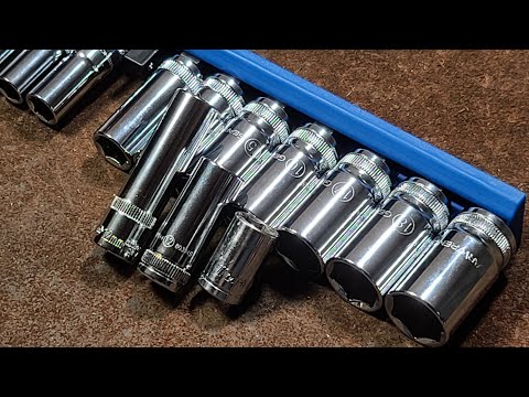 GearWrench ⅜" Mid-Length Socket Set Review