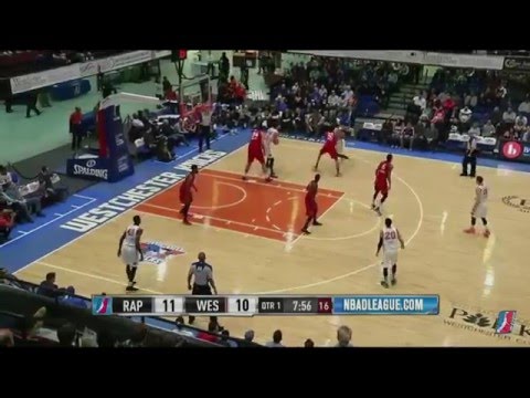Raptors 905 Highlights: Sim Bhullar Block - February 17, 2016