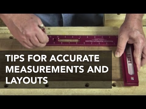 Tips for Woodworking Measurements and Layouts
