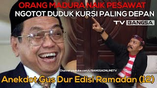 Orang Madura Naik Pesawat Ngotot Duduk di Kursi Paling Depan