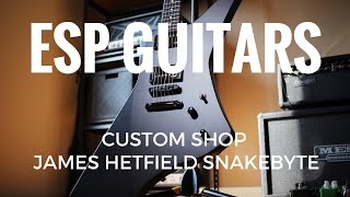 Video thumbnail for ESP Custom Shop James Hetfield Snakebyte - Demo w/ Mesa Boogie Mark V by Tim Gauci