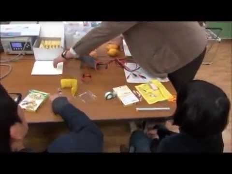 先端材料理工学科 体験入学会　2012.11.4