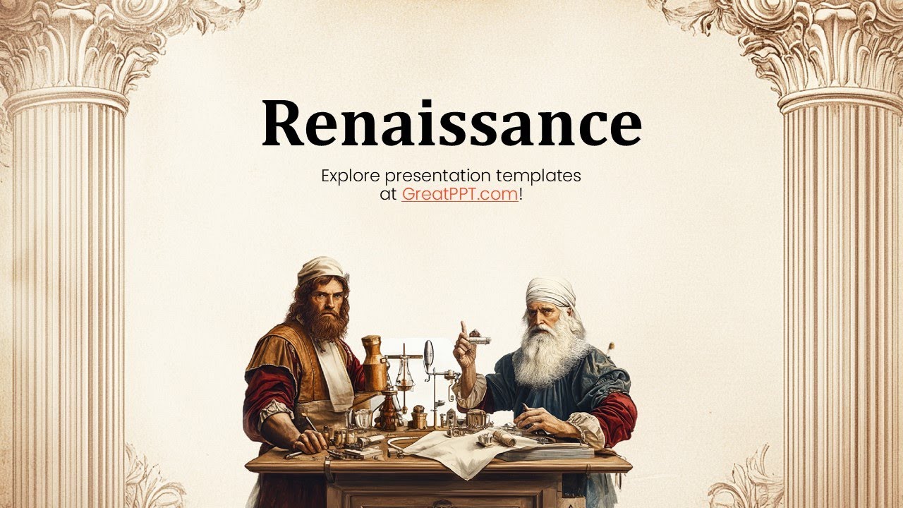 Renaissance PowerPoint Template & Google Slides Theme by GreatPPT