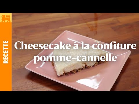 Recette cheesecake pomme cannelle