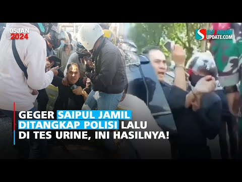 Geger Saipul Jamil Ditangkap Polisi Lalu di Tes Urine, Ini Hasilnya!