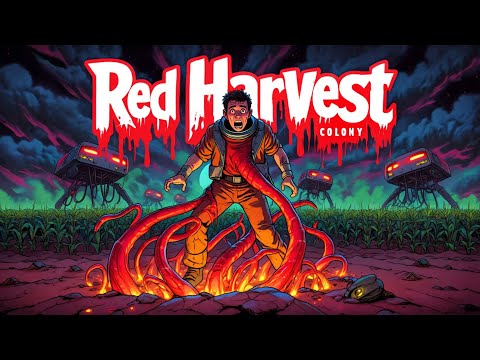 “Red Harvest Colony | 2D Animated Sci-Fi Horror Story | Alien Farming, Vampiric Roots & Human Fear”