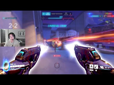 DANTEH FASTEST TRACER - 40 ELIMS! [ OVERWATCH 2 SEASON 5 TOP 500 ]