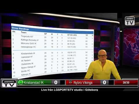 Inför matchen Kristianstad IK vs Nybro Vikings Div1F 30/30