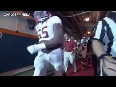 Alabama entrance BCS national championship Alabama vs Notre Dame 2013