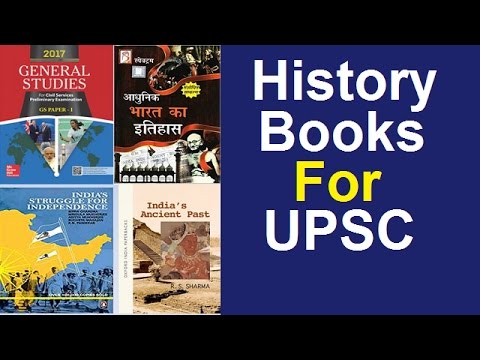 History Books Recommended for UPSC Exam Pre and Mains
