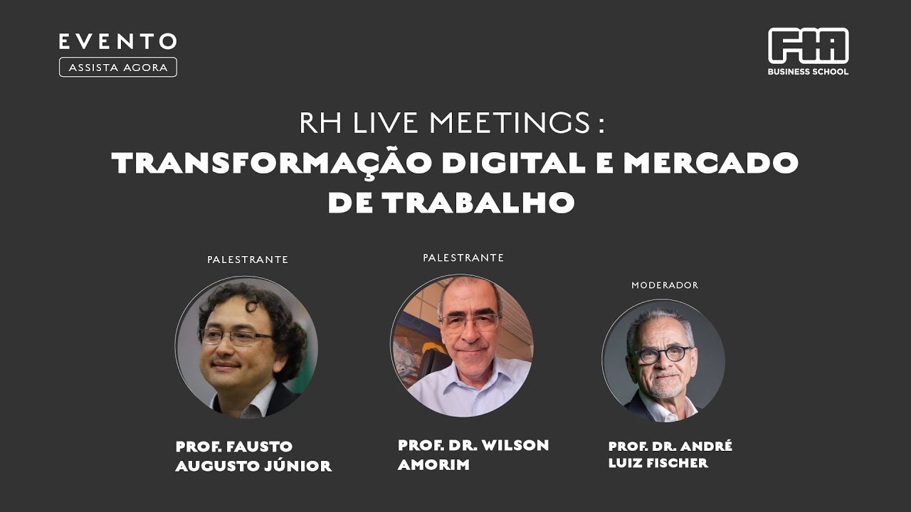 RH Live Meetings: Transformação Digital e Mercado de Trabalho