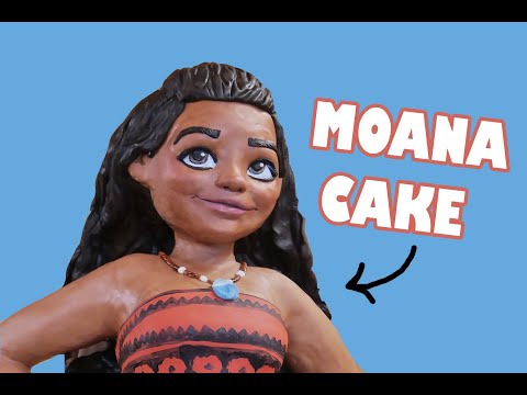 HUGE Moana Cake!