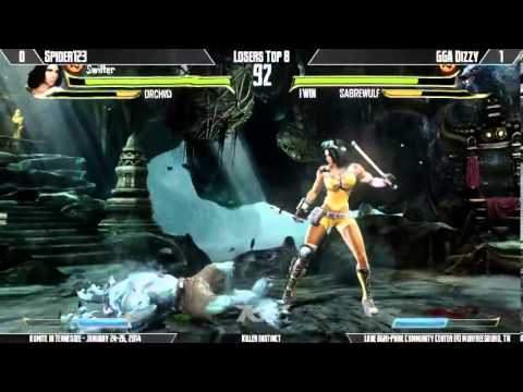 KIT14 - KI - Losers Top 8 - Spider123 vs GGA Dizzy
