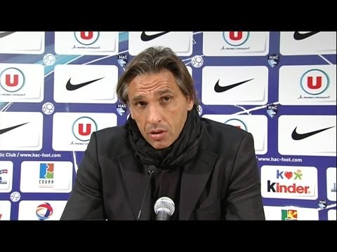 Conférence de presse Havre AC - Clermont Foot (1-3) / 2012-13