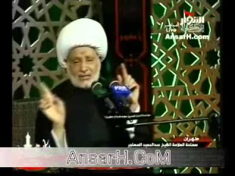 الشيخ عبد الحميد المهاجر ليلة 6 محرم 1435 هـ طهران