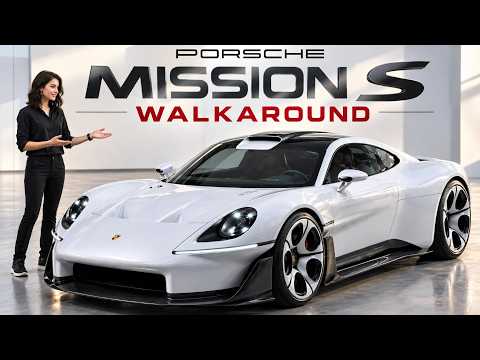 Thumbnail for Porsche Mission S Walkaround - The New Supercar Above the 911 by Porsche Mission S