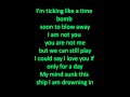 Jessy Greene Time bomb lyrics 