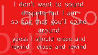 Ashley Tisdale - Erase and Rewind Lyrics