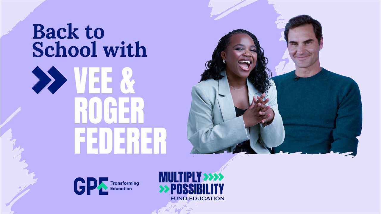 Back to School with Vee and Roger Federer