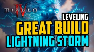 Diablo 4 GREAT Lightning Storm Leveling BUILD for Druid Season 5