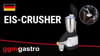 Broyeur à glace - 3,0kg/min - 200W - Acier inoxydable