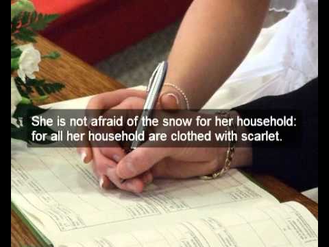 Strength and honour are her clothing