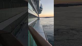 Brilliance Of The Seas Docking In Portland #shorts #cruise #cruiseship #royalcaribbean