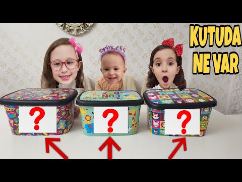 WE PLAYED WHAT'S IN THE BOX WITH BAHAR BANU ALYA AND ASEL MİRA!!