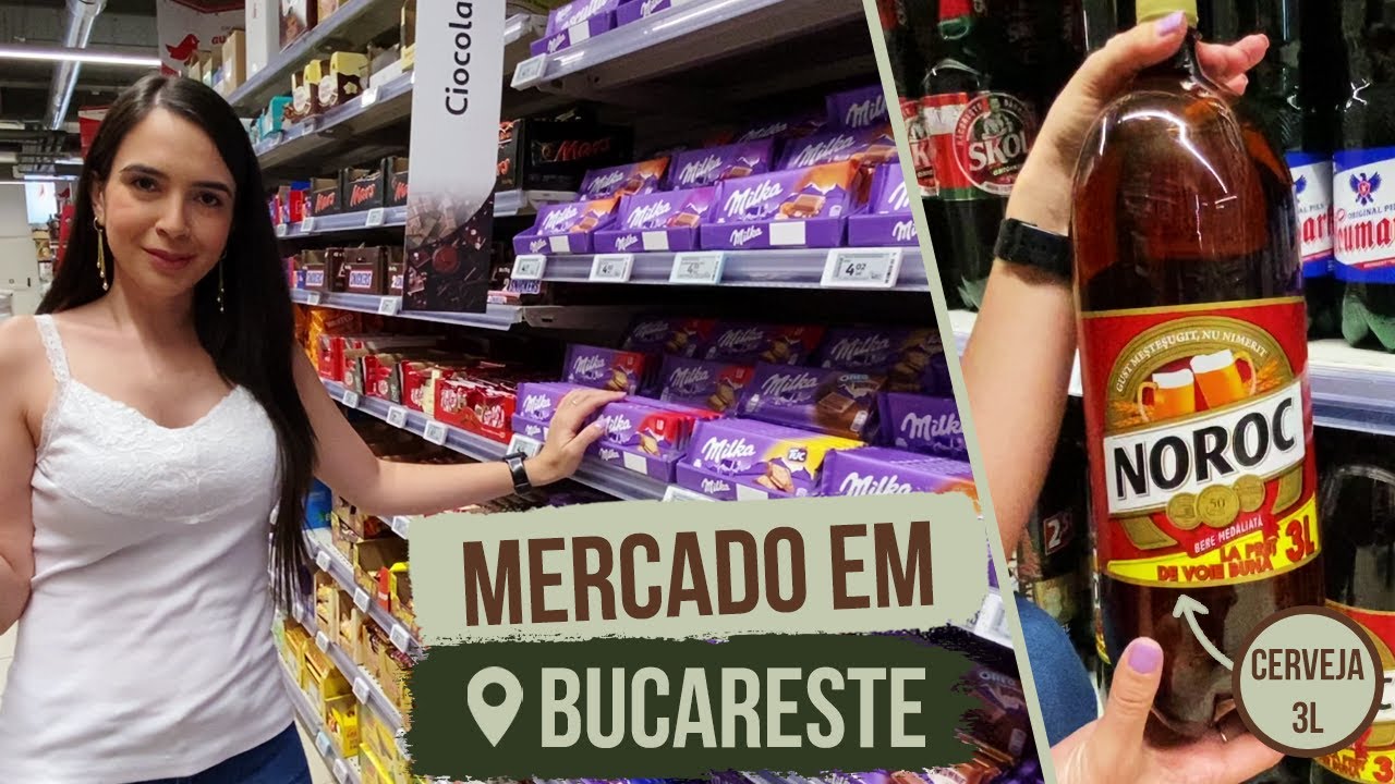 Supermercado em Bucareste, na Romênia | *quanto custa, curiosidades e como funciona*