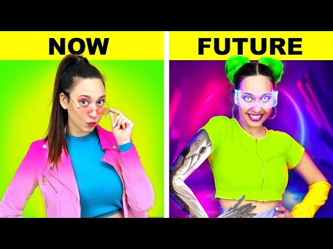 How To Become POPULAR | FUTURE vs NOW | Cyberpunk 2077 in Real Life – by La La Life Games