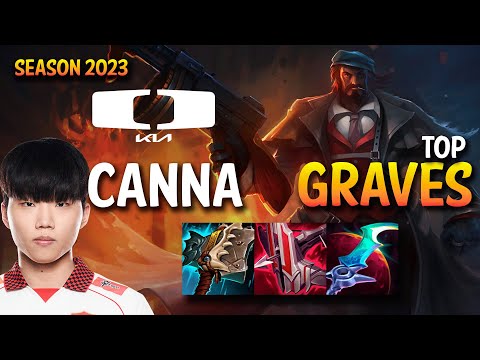 DK Canna GRAVES vs GAREN Top - KR Ranked