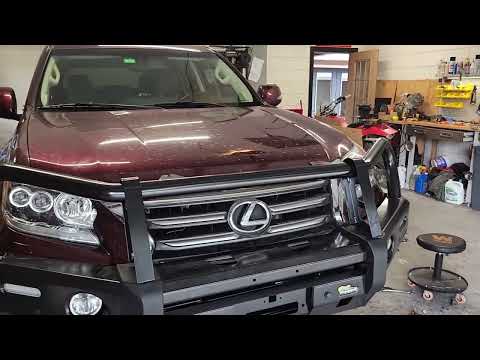 GX460 Ironman Bumper install walk through PITA