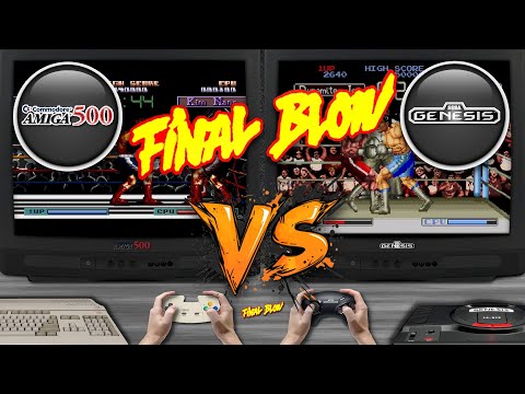 Final Blow 🎮 Amiga 500 vs Sega Genesis | Side-by-Side Comparison
