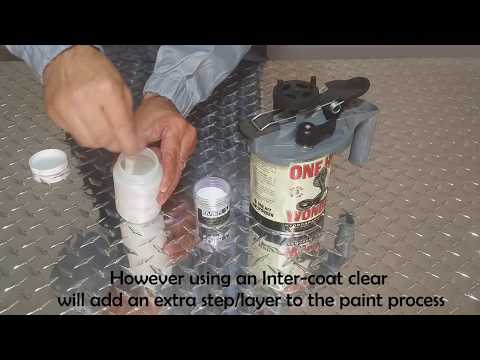 DIY Chameleon pearl paint