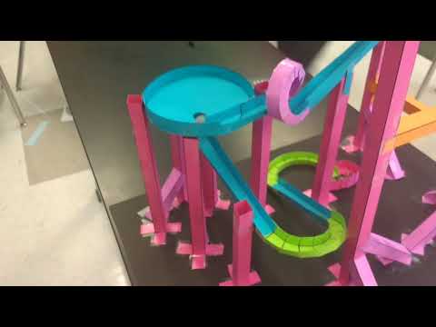 Paper Roller Coasters Fall 2017 3rd period