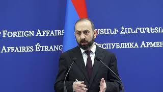 ՀՀ ԱԳ նախարար Արարատ Միրզոյանի մամուլի համար հայտարարությունը և պատասխանները լրագրողների հարցերին Էստոնիայի ԱԳ նախարարի հետ համատեղ մամուլի ասուլիսին 10/04