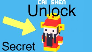 Crossy Road: Unlock Secret Character (Cai Shen)