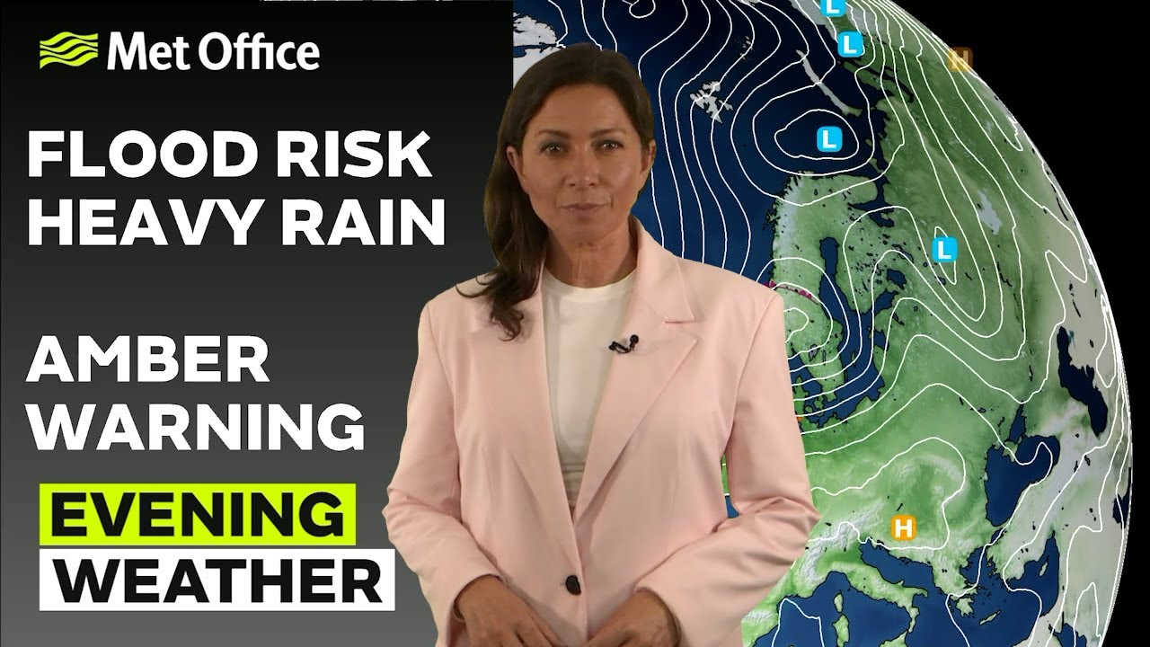 06/10/23 – Fine South, but Heavy Rain in the North– Evening Weather Forecast UK – Met Office Weather