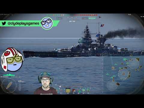 No One Hits Like Gascogne - World of Warships - Clyde Plays Live