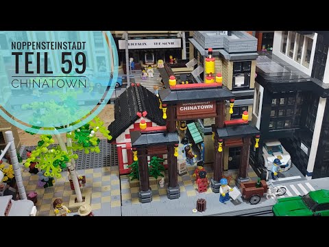 Noppensteinstadt - Teil 59 Touristen Info und Chinesische Tradition // BlueBrixx Lego