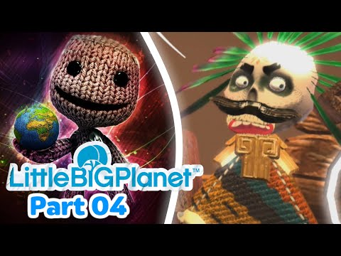 Little Big Planet Walkthrough Gameplay | Part 04 | THE CANYONS!