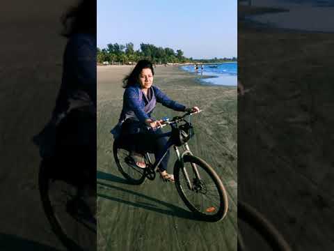 Experience Unlocked | Tour Diary - saint martin - cycling in d beach- Rimi Sid